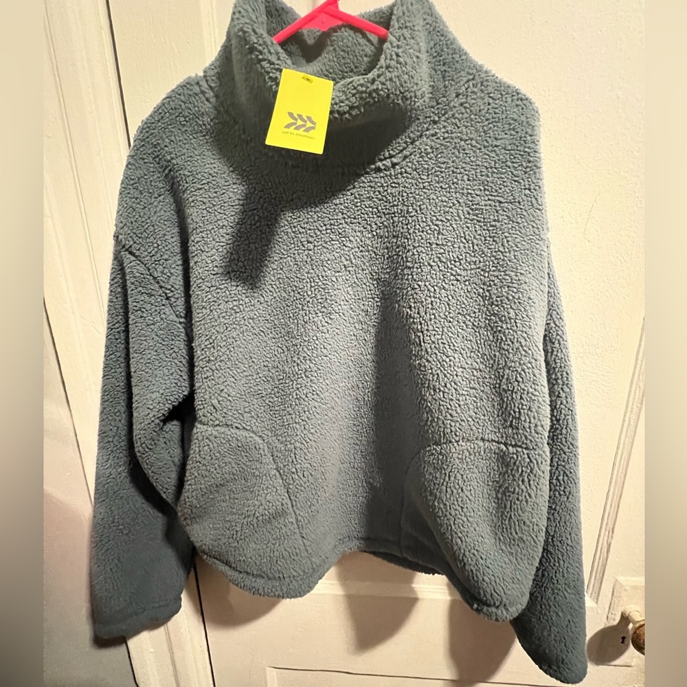 Brand new All in motion fuzzy sweater